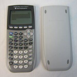 Texas Instruments TI-84 Plus Graphing Calculator Silver Edition-Tested:Read Desc